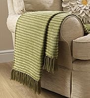 Ribbed Chenille Throw
