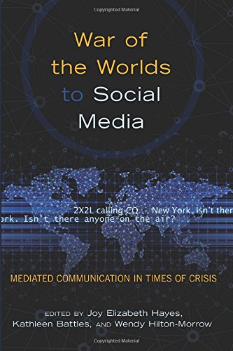 war of the worlds to social media mediated communication in times of crisis mediating american history