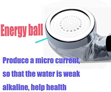 DaDa Bath Heaven Water Saving Filtration Shower Head Dry Skin & Hair High Pressure Ionic Handheld Showerhead