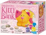 Toysmith 4M Paint Your Own Kitty Bank #6535