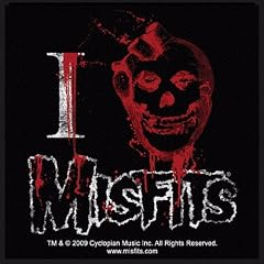 Aufn�her Patch - Misfits I Heart Misfits
