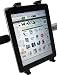 ChargerCity 360&Acirc;&deg; Swivel Adjustment for New Apple iPad iPad 2 3 Kindle Fire Nook Color Universal Tablet Handle Bar Mic Microphone Stand Exercise Machine Shopping Cart Wheelchair Golf Push Cart Strap Lock Mount (Fits aany shape handle bar from .75" to 1.5")