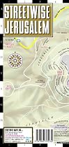 Streetwise Jerusalem Map - Laminated City Center Street Map of Jerusalem, Israel - Folding pocket size travel map