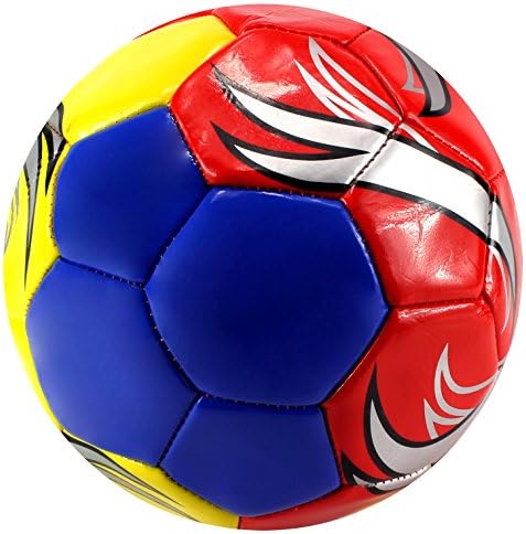 Jesn Sport Traditional Sewn Children's Kid's Toy Soccer Ball, Add On for Sports Playsets (Tri-Color)