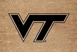 Virginia Tech Flocked Door Mat