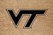 Virginia Tech Flocked Door Mat