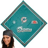 Miami Dolphins Aqua Jersey Bandana