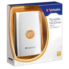 三菱化学メディア 2.5’ポータブルハードディスクドライブ 120GB USBタイプ HDPU120GVS