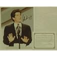 John Fitzgerald Kennedy Jr. Autographed 8x10 Photo