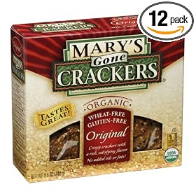 Mary's Gone Crackers, Original, 6.5-Ounce Boxes (Pack of 12)