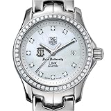 Duke University TAG Heuer Watch - Women's Link with Diamond Bezel at M.LaHart Duke University TAG Heuer Watch - Women's Link with Diamond Bezel at M.LaHart