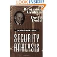Security Analysis: The Classic 1934 Edition by Benjamin Graham and David Dodd