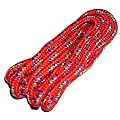 Seilspringen - Springseil 3 Meter - sch�nes Muster - rot
