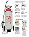 Solo 457-Rollabout 3-Gallon High Pressure Sprayer with Heavy Duty Wheels & Extra Long 72