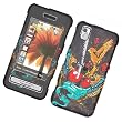 Samsung Finesse R810 (Metro PCS) Rubberized Snap-On Protector Hard Case Image Cover "Love is Victory" Design