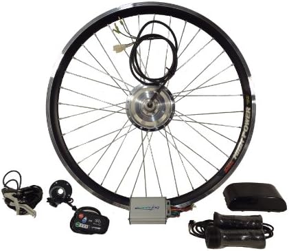 36v 500w 700c Front Geared Hub Motor Electric Bicycle Conversion Kit - No batteries included - eBikeling