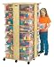 32 CUBBIE TOWER With colored tubs