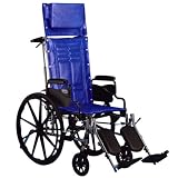 Invacare IVC Tracer SX5 Recliner w/Legrest- BLUE 18 in