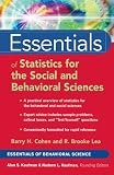 Essentials of Statistics for the Social and Behavioral Sciences (Essentials of Behavioral Science)
