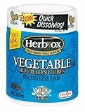Herb-Ox Vegetable Bouillon Cubes, 25-Cubes (Pack of 12)