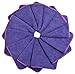 Sinland Microfiber Multifunctional Cleaning Cloths Kitchen Cleaning Cloth Lens Cloth 12 Inch X 12 Inch 12Pack Purple