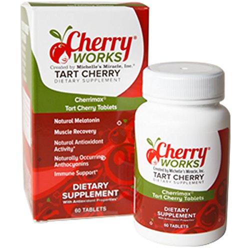 Michelles Miracle Cherry works Dietary Supplement Tart Cherry-500 mg-60 Tablets-pack of 1