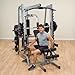 Body Solid Series 7 Smith Gym Package w/ 400 lb Weight Set GS348QP4, OSR400S