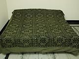 For Free Shipping Cotton Bedspread with Silk Thread Hand Embroidery & Mirro ....