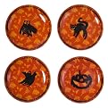 Haunted House Cocktail Plate Set of 4 - Assorted