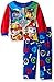 Nickelodeon Boys' Toddler Paw Patrol 2-Piece Fleece Pajama Set, Red, 3T