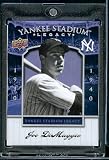 2008 Upper Deck Yankee Stadium Legacy Collection # 16 Joe DiMaggio - New York Yankees - Limited Edition MLB Baseball Card in Protective Screw Down Display Case!