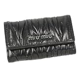 (�~���E�~���E) MIUMIU MATELASSE LUX �L�[�P�[�X #5M0222 Q19 F0002 NERO ���s�A���i