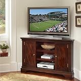 Home Styles 5541-07 Corner Entertainment TV Stand, Windsor Cherry