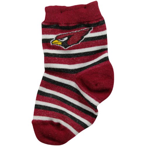 Arizona Cardinals Infant Red NFL Stripe Socks