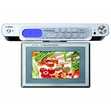 Curtis KCR2614A 7-Inch Undercabinet Digital Alarm Clock Radio with LCD TV