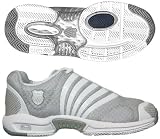 K-Swiss Women's Ascendor SLT Tennis Shoe (Platinum / White / Grasshopper), Available in Various Sizes