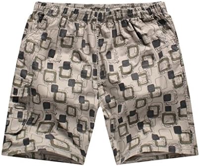 Oupaite Men's New 2014 Summer Hot Surf Shorts Large Off-White