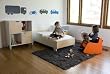 Spot On Square Hiya Toddler Bed, White/Birch Spot On Square Hiya Toddler Bed, White/Birch