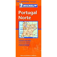 Portugal North (Michelin Regional Maps)