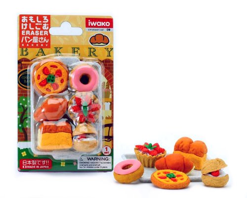 Iwako Japanese Eraser Set - Japanese Baked Goods