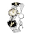 Geneva Platinum Western Horse Link Watch