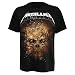 Atmosphere Mens Metallica Skull Explosion Black -T-shirt