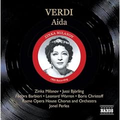 Aida (Perlea, Rome Opera House Chorus & Orchestra, Milanov)