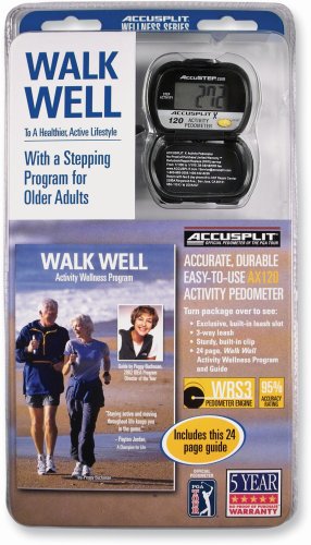 ACCUSPLIT AAS465 Walk Well for Older Adults, Activity Wellness Program