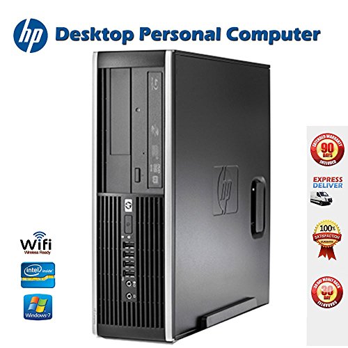 HP 8200 Elite SFF Desktop WiFi PC - Intel Core i7-2600 3.4GHz 4GB 250GB DVDRW Windows 7 Professional