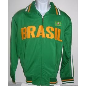 Brasil World Cup 2010 Uefa Football Futbal Soccer Jacket -Xl