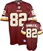 Antwaan Randle El Jersey: Reebok Dark Red Replica #82 Washington Redskins Jersey - Small