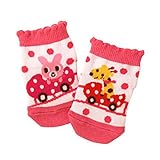 MIKIHOUSE HOTBISCUITS（ミキハウスホットビスケッツ）続き絵 ショートクルーソックス 13-15cm,ピンク（08）