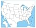 Kid Advance Montessori USA Puzzle Map w/Control Maps