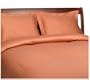 Oversized 305-Thread-Count 100% Cotton Sateen Full/Queen Duvet Set, Clay